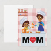 Beste Mutter je Feiertagskarte (Vorne/Hinten)