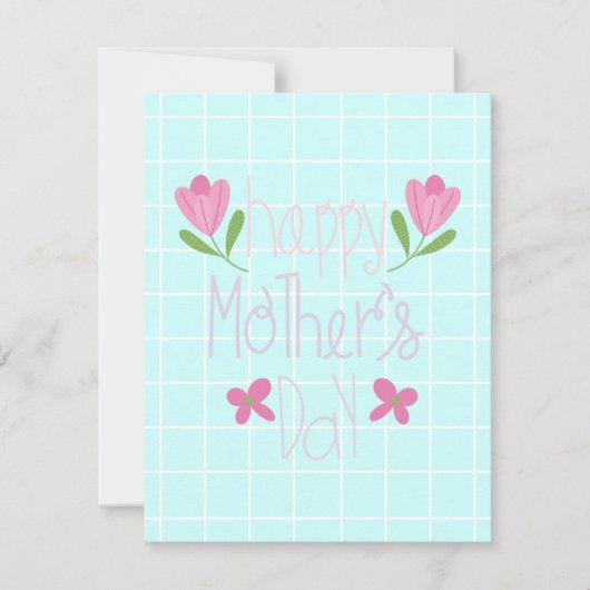 Beste Mutter je Feiertagskarte (Vorderseite)