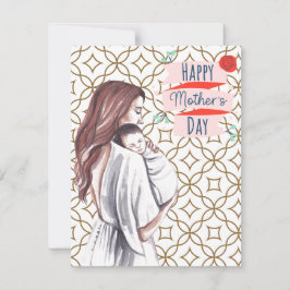 Beste Mutter je Feiertagskarte