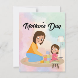 Beste Mutter je Feiertagskarte