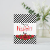 Beste Mutter je Feiertagskarte (Stehend Vorderseite)