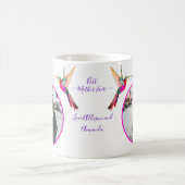 Beste Mutter je! Foto Hummingbird Kaffeetasse (Mittel)