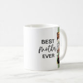Beste Mutter je Foto Vorlage Moderne Kaffeetasse (VorderseiteRechts)