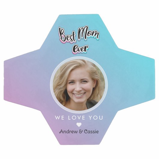 Beste Mutter je Fußball (Flach)