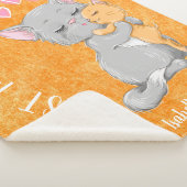 Beste Mutter je Geschenk für Mama Herz niedlich Ka Sherpadecke (3/4)