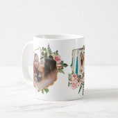 Beste Mutter je Geschenk für sie - Zwei Fotos Tass Kaffeetasse (Vorderseite Links)