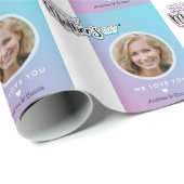 Beste Mutter je Geschenkpapier (Rolleneckpunkt)