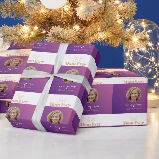 Beste Mutter je Geschenkpapier (Feiertage)