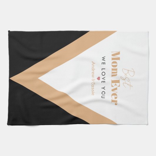 Beste Mutter je Geschirrtuch (Horizontal)