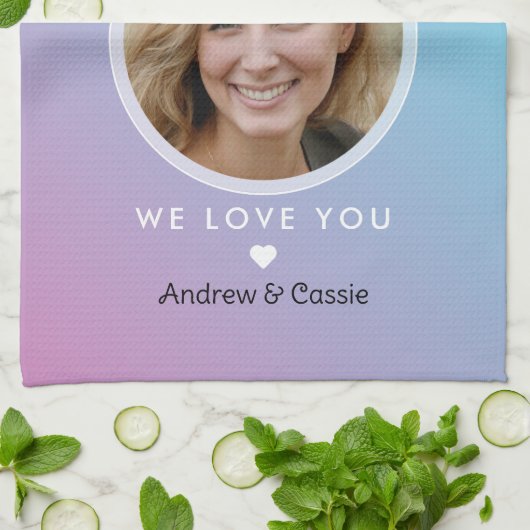 Beste Mutter je Geschirrtuch (Gefaltet)