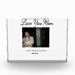 Beste Mutter je glückliche Mütter Tag hinzufügen F Fotoblock