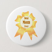 Beste Mutter je Golden Sieger Band Button (Vorderseite)