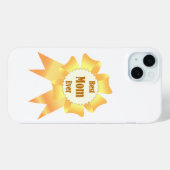 Beste Mutter je Golden Sieger Band Case-Mate iPhone Hülle (Rückseite (Horizontal))