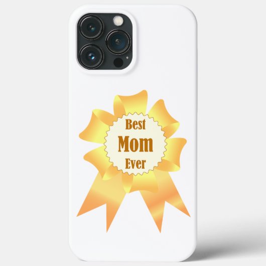 Beste Mutter je Golden Sieger Band Case-Mate iPhone Hülle (Rückseite)