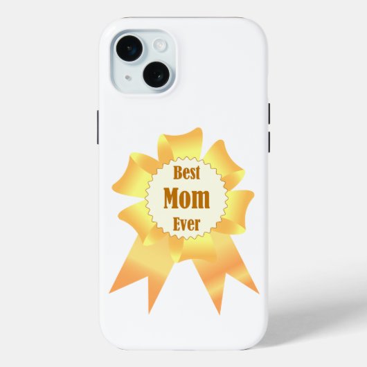 Beste Mutter je Golden Sieger Band Case-Mate iPhone Hülle (Rückseite)