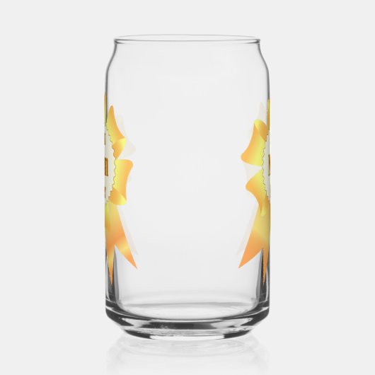 Beste Mutter je Golden Sieger Band Dosenglas (Rechts)