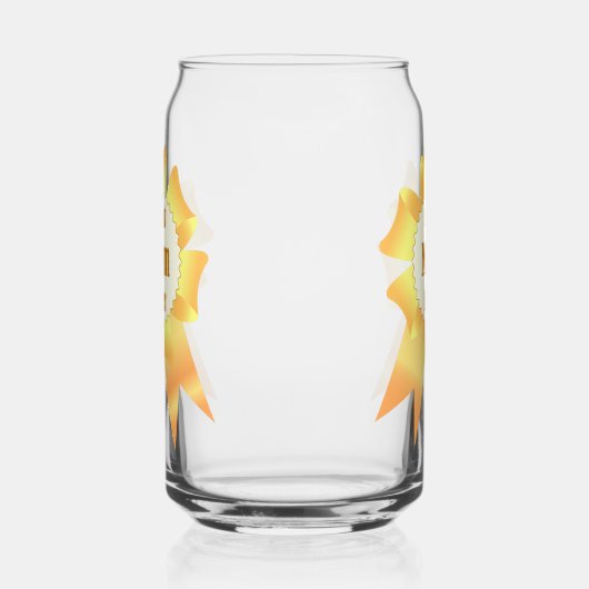 Beste Mutter je Golden Sieger Band Dosenglas (Links)