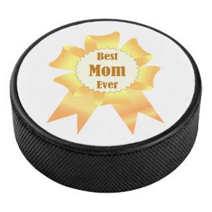 Beste Mutter je Golden Sieger Band Eishockey Puck