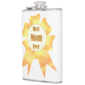 Beste Mutter je Golden Sieger Band Flachmann (Links)