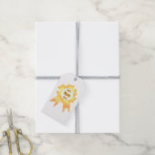 Beste Mutter je Golden Sieger Band Geschenkanhänger (Mit Garn)
