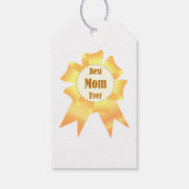 Beste Mutter je Golden Sieger Band Geschenkanhänger (Rückseite)