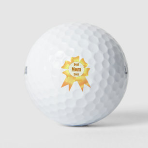 Beste Mutter je Golden Sieger Band Golfball