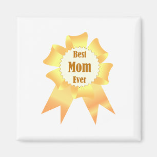 Beste Mutter je Golden Sieger Band Magnet