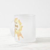 Beste Mutter je Golden Sieger Band Mattglastasse (Vorderseite Links)