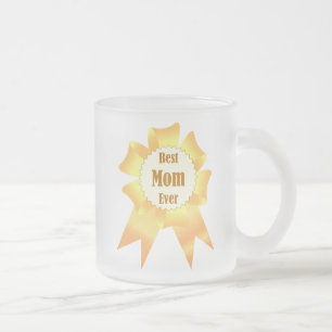 Beste Mutter je Golden Sieger Band Mattglastasse