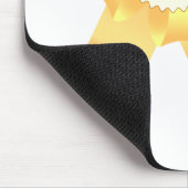 Beste Mutter je Golden Sieger Band Mousepad (Ecke)