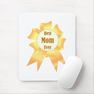 Beste Mutter je Golden Sieger Band Mousepad