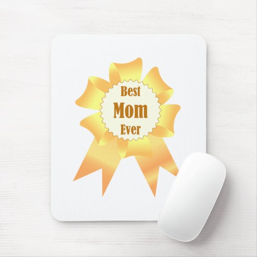 Beste Mutter je Golden Sieger Band Mousepad (Mit Mouse)