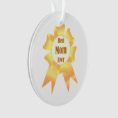 Beste Mutter je Golden Sieger Band Ornament (Vorderseite)