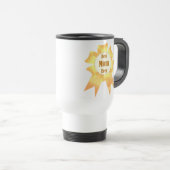 Beste Mutter je Golden Sieger Band Reisebecher (VorderseiteRechts)