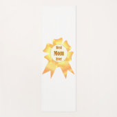 Beste Mutter je Golden Sieger Band Yogamatte (Vorderseite)