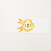 Beste Mutter je Golden Sieger Band Yogamatte (Vorderseite (Horizontal))