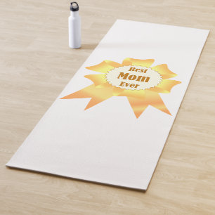 Beste Mutter je Golden Sieger Band Yogamatte