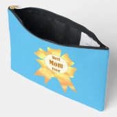 Beste Mutter je Golden Sieger Band Zubehörtasche (Offen)