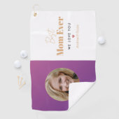 Beste Mutter je Golfhandtuch (Insitu)