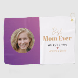 Beste Mutter je Golfhandtuch