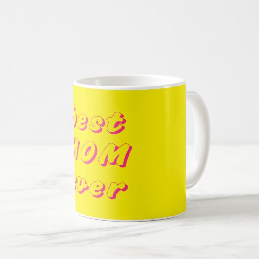 Beste Mutter je Kaffeetasse (VorderseiteRechts)