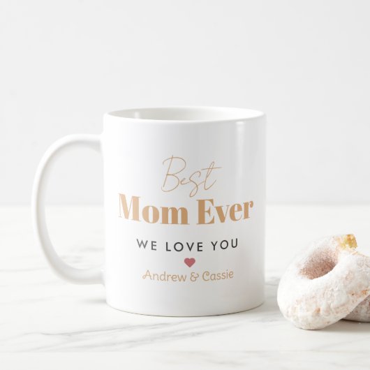 Beste Mutter je Kaffeetasse (Mit Donut)