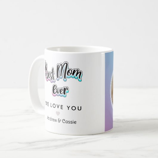 Beste Mutter je Kaffeetasse (Vorderseite Links)