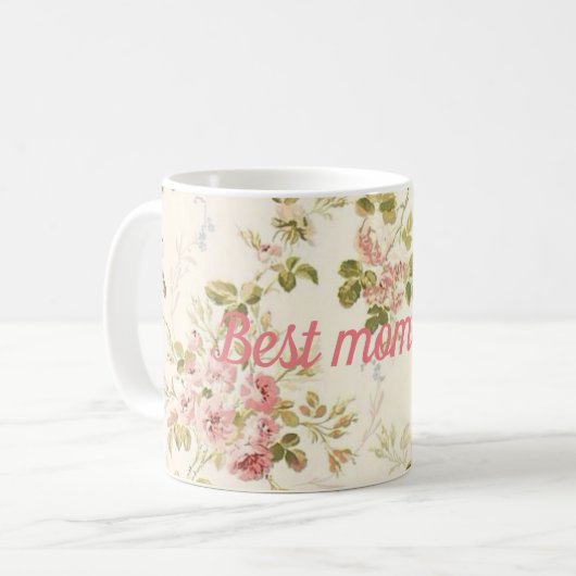 Beste Mutter je Kaffeetasse (Vorderseite Links)