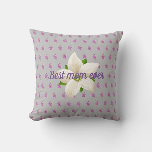 Beste Mutter je Kissen (Vorderseite)