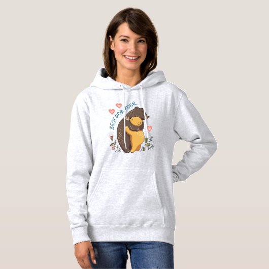 Beste Mutter je Kleidung Muttergeschenk, Mutter Hoodie (Vorne ganz)