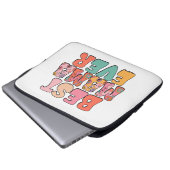 Beste Mutter je Laptopschutzhülle (Vorne Knopf)