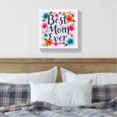 Beste Mutter je Leinwanddruck (Insitu (Schlafzimmer))
