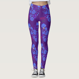 Beste Mutter je lila Leggings