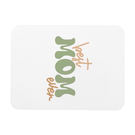 Beste Mutter je Magnet (Horizontal)